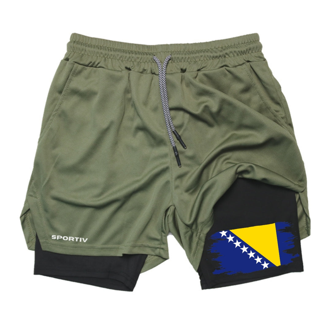 Bosnia Gym Shorts