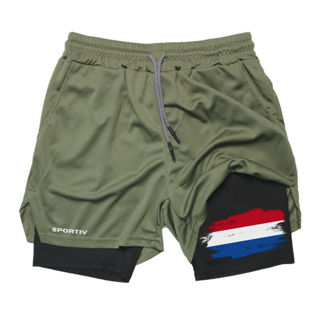 Netherlands Gym Shorts