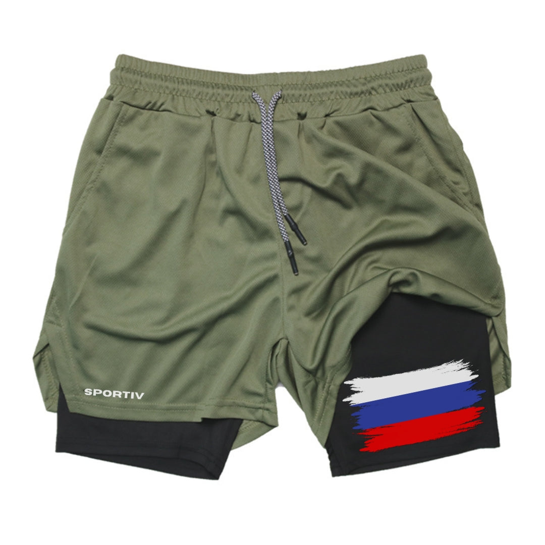 Russia Gym Shorts