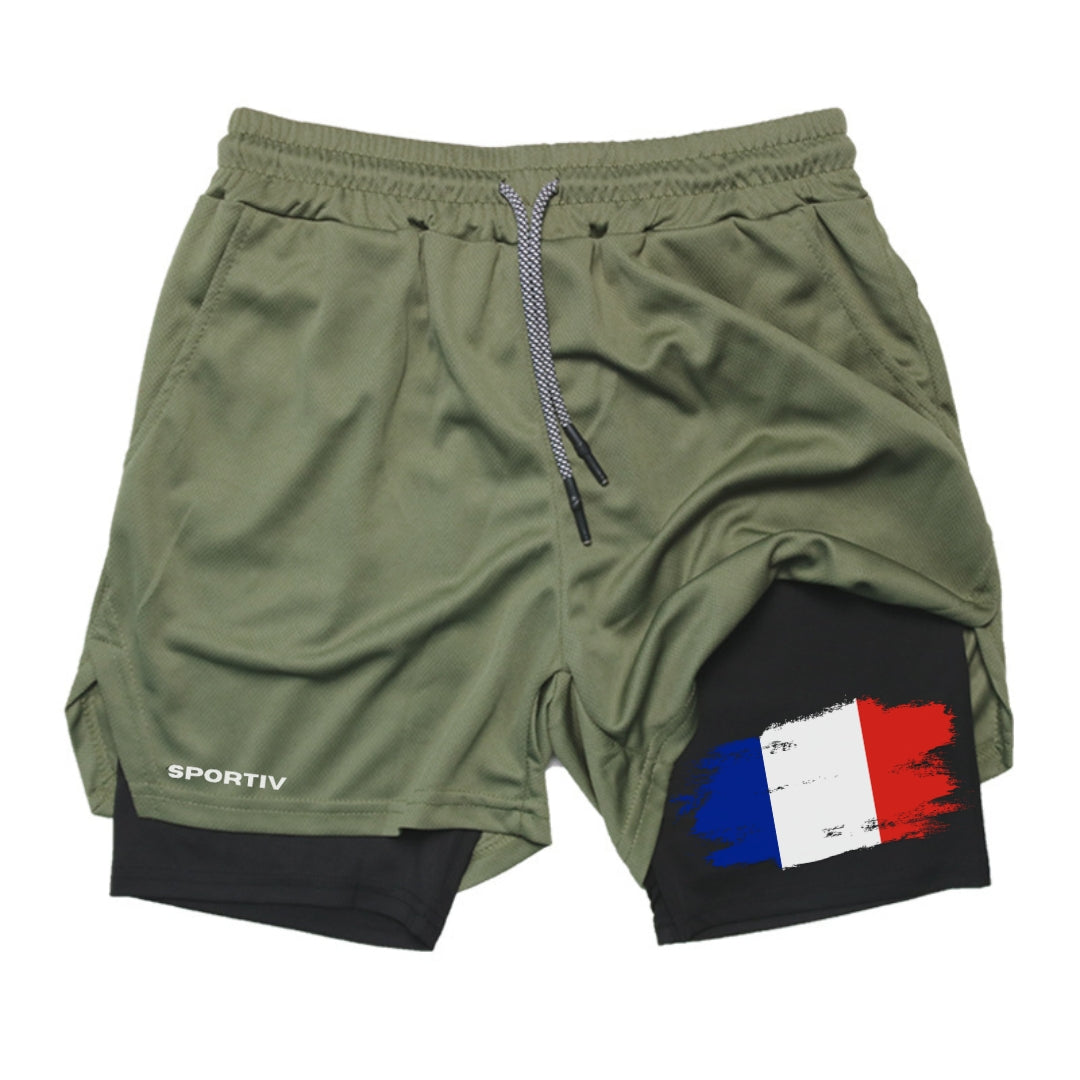 France Gym Shorts