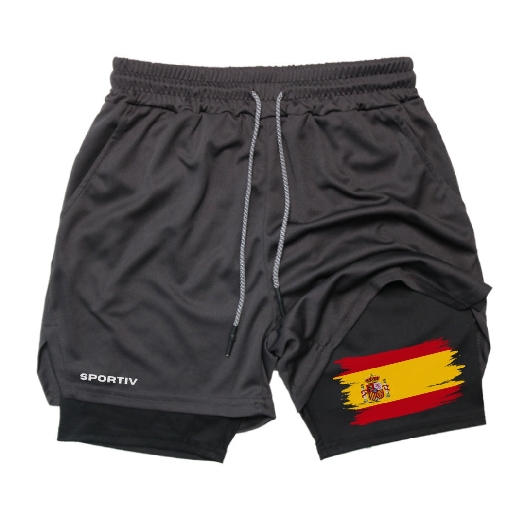 Spain Gym Shorts