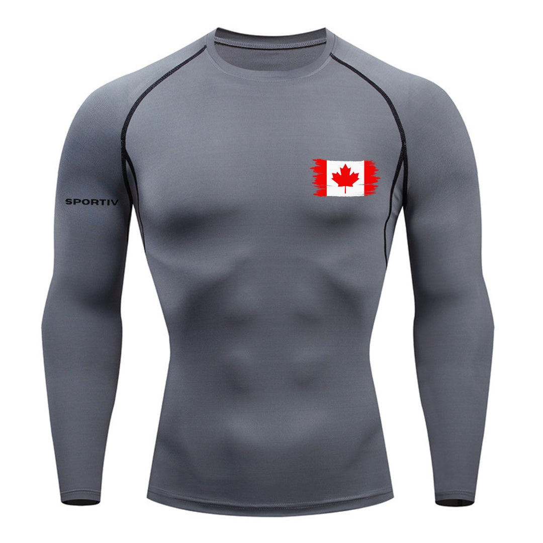 Canada Compression Long Sleeve