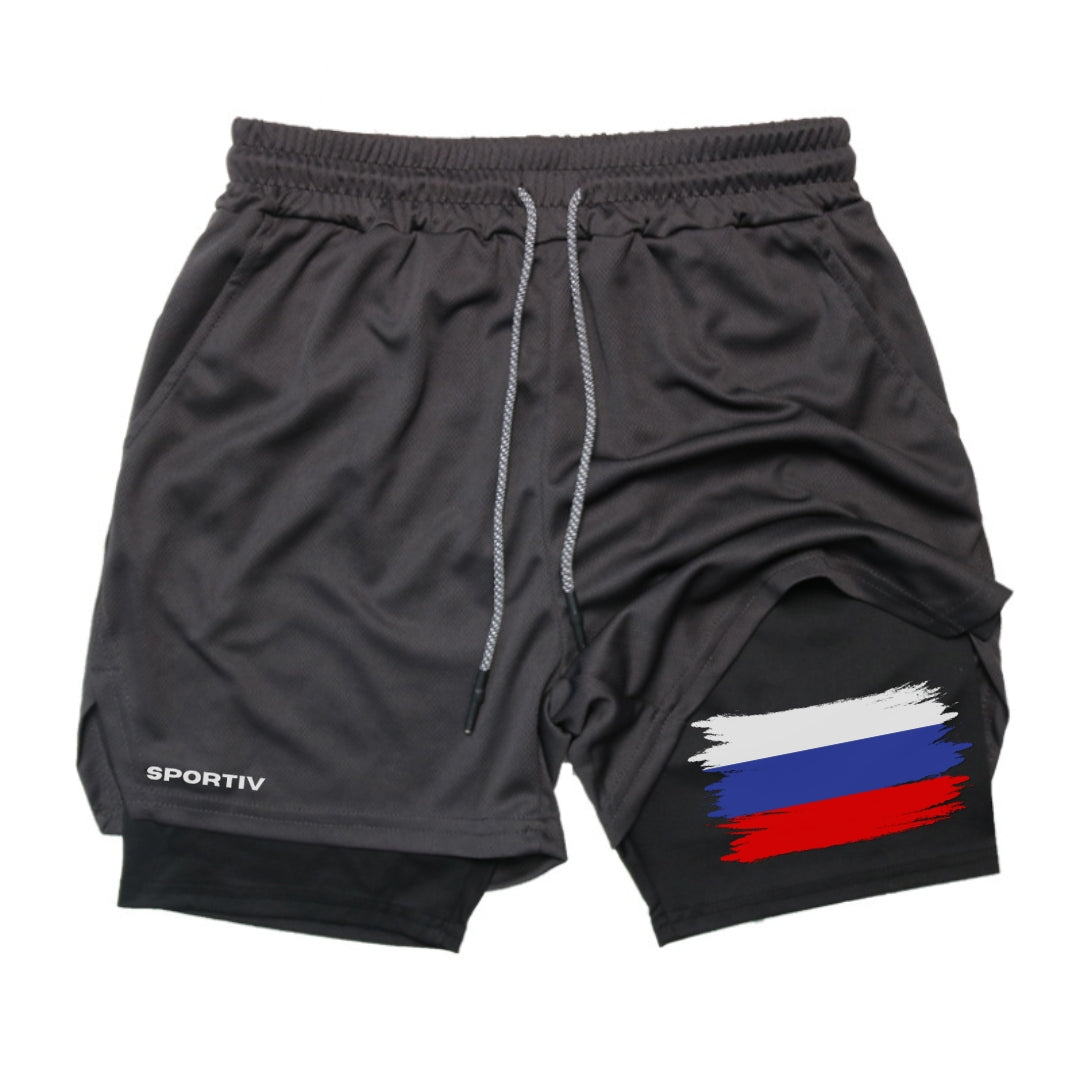 Russia Gym Shorts