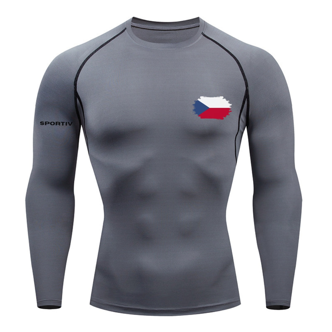 Czechia Compression Long Sleeve