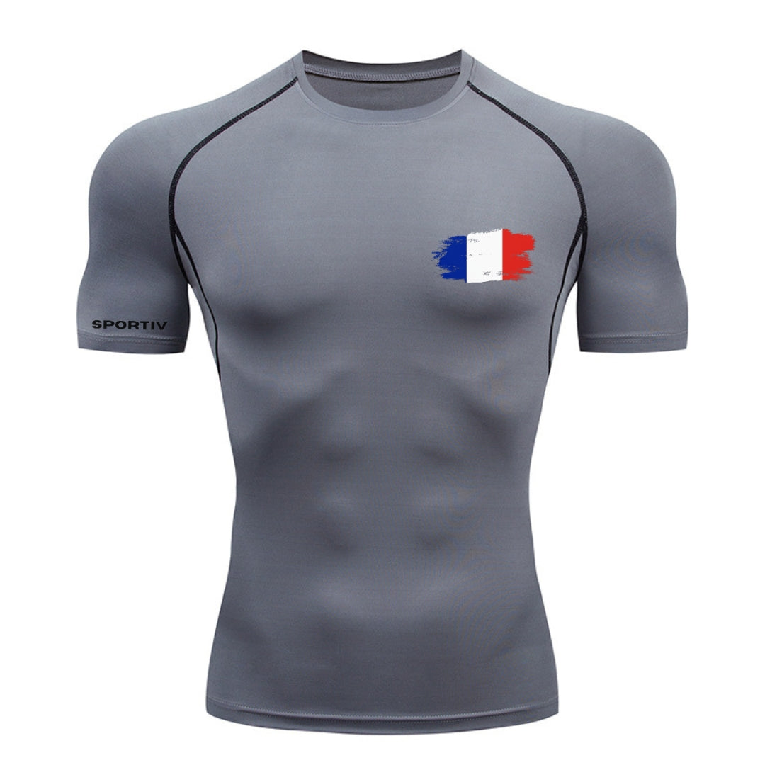 France Compression Shirt