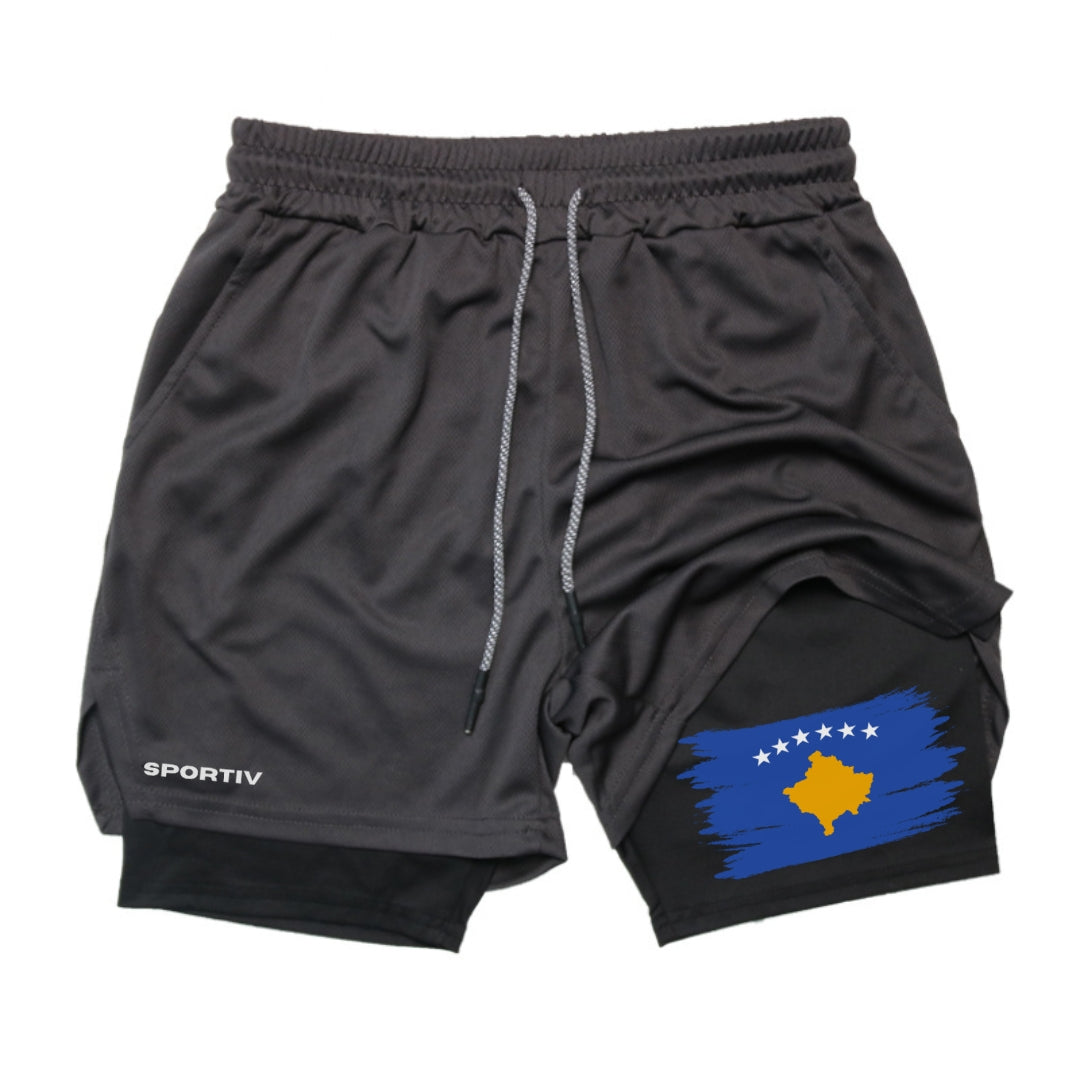 Kosovo Gym Shorts