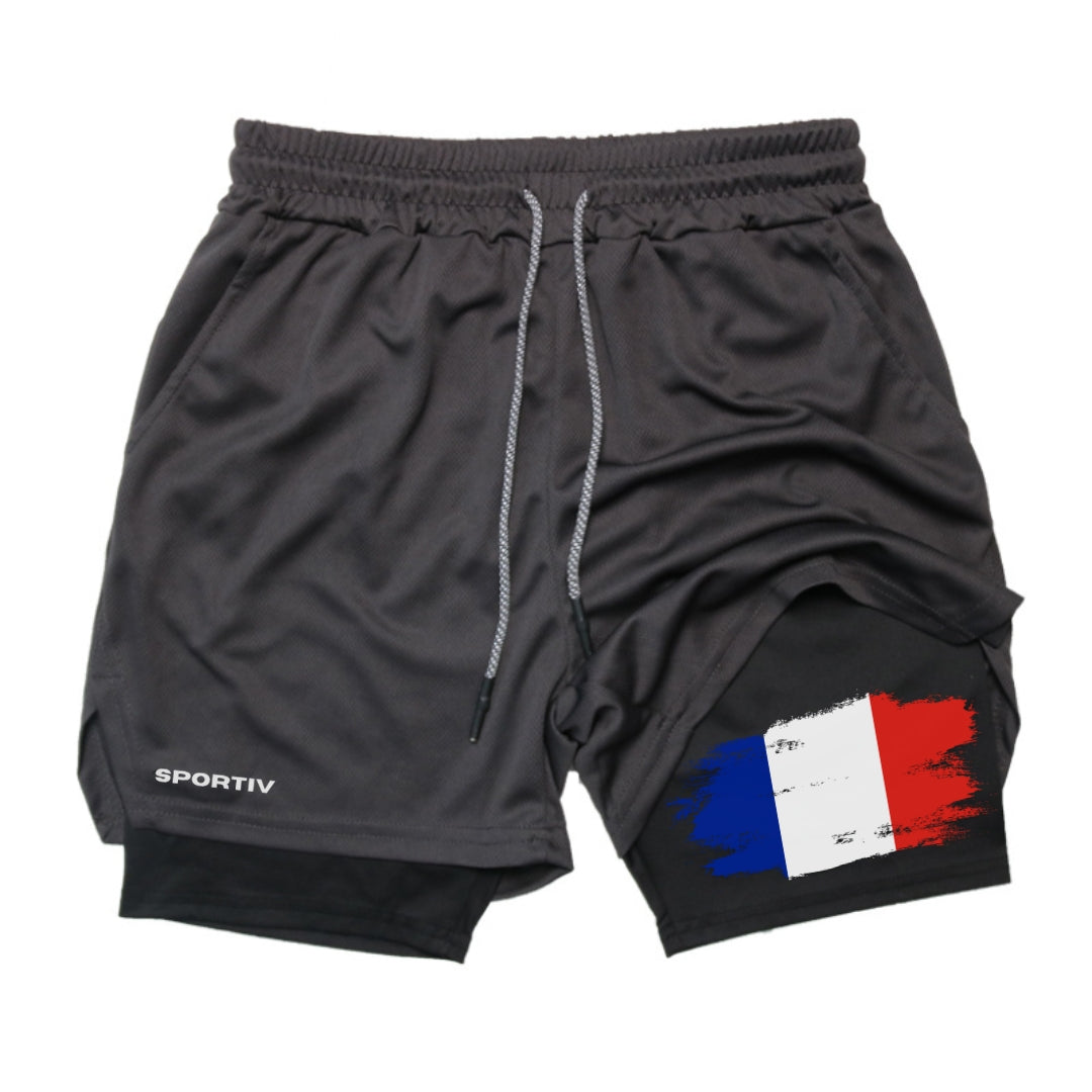 France Gym Shorts