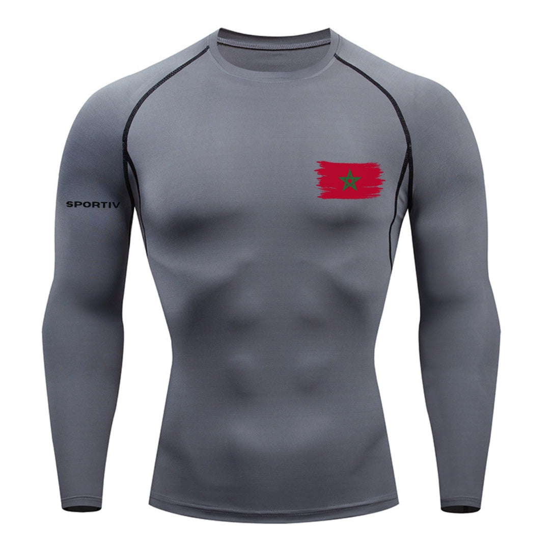 Morocco Compression Long Sleeve