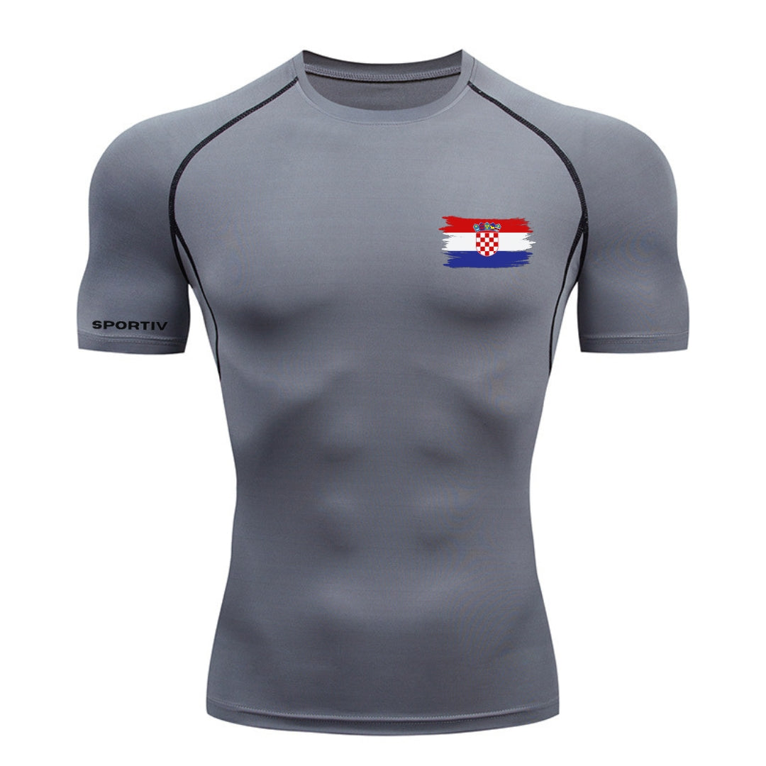 Croatia Compression Shirt