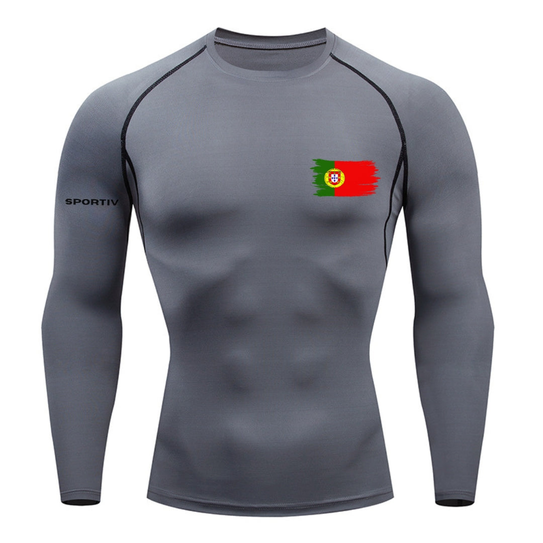 Portugal Compression Long Sleeve