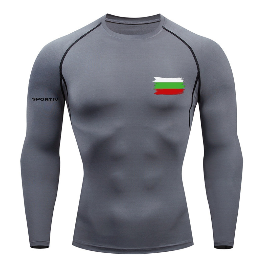 Bulgaria Compression Long Sleeve