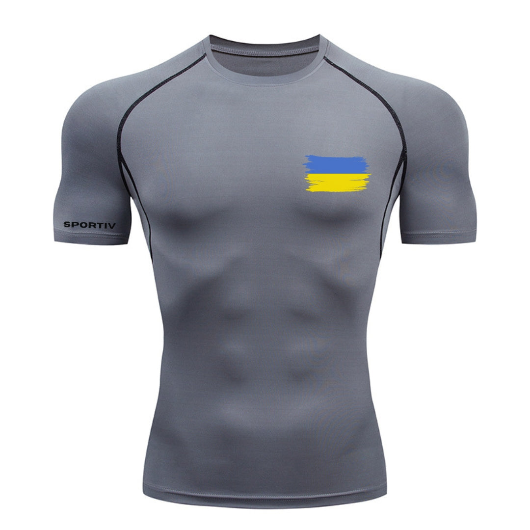 Ukraine Compression Shirt