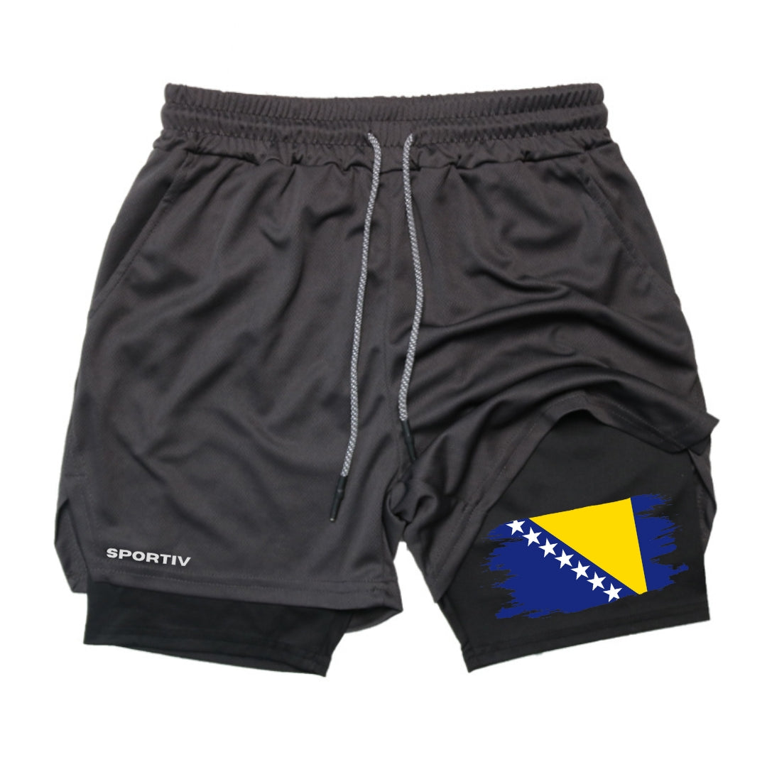 Bosnia Gym Shorts