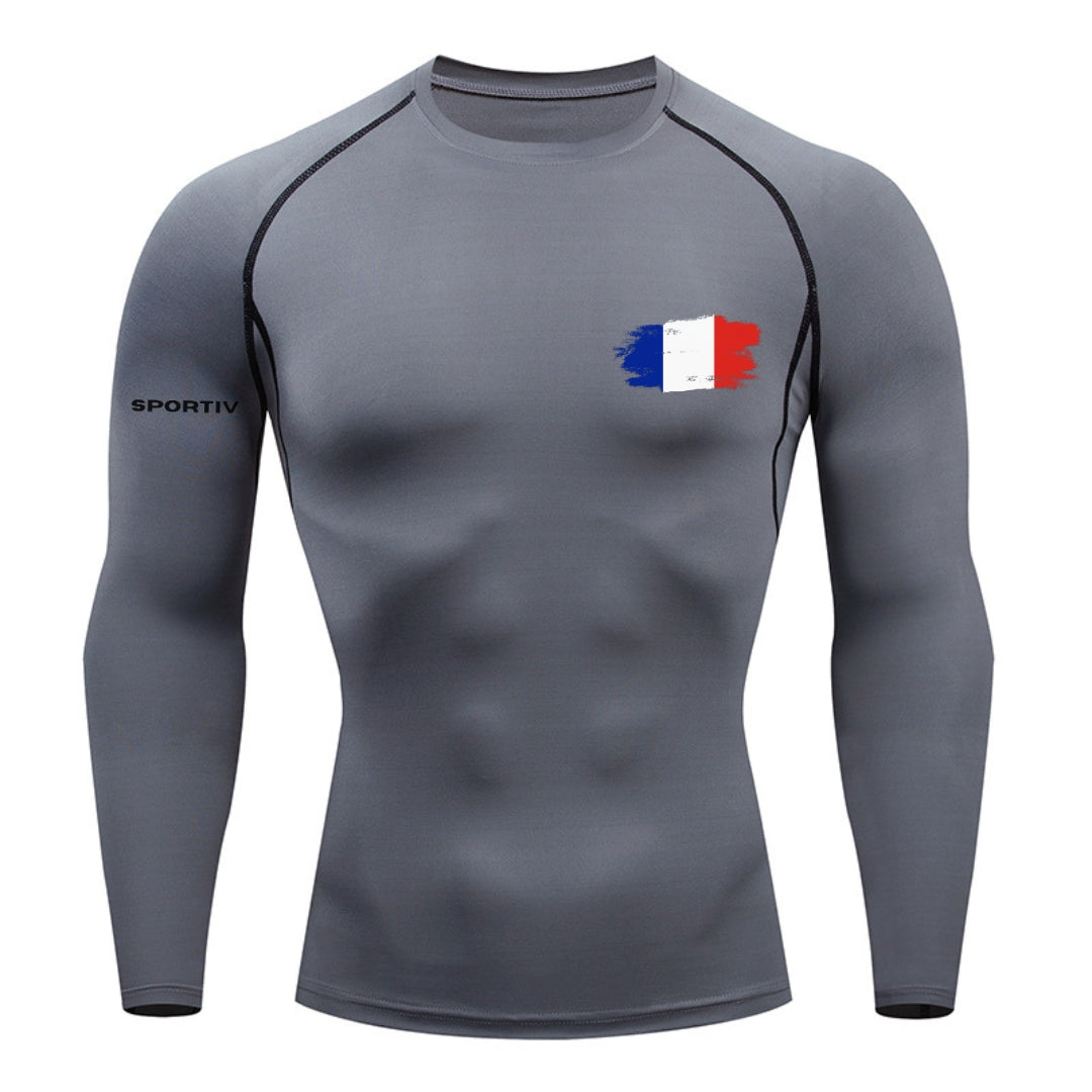 France Compression Long Sleeve