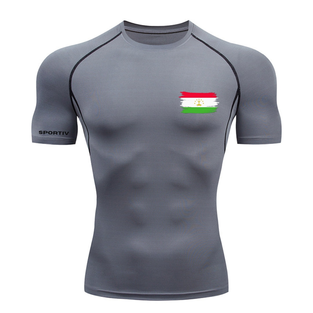 Tajikistan Compression Shirt