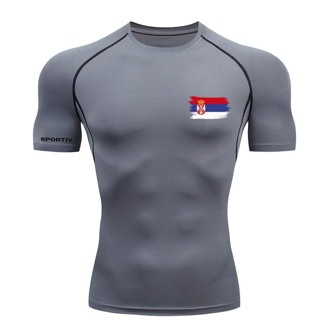 Serbia Compression Shirt