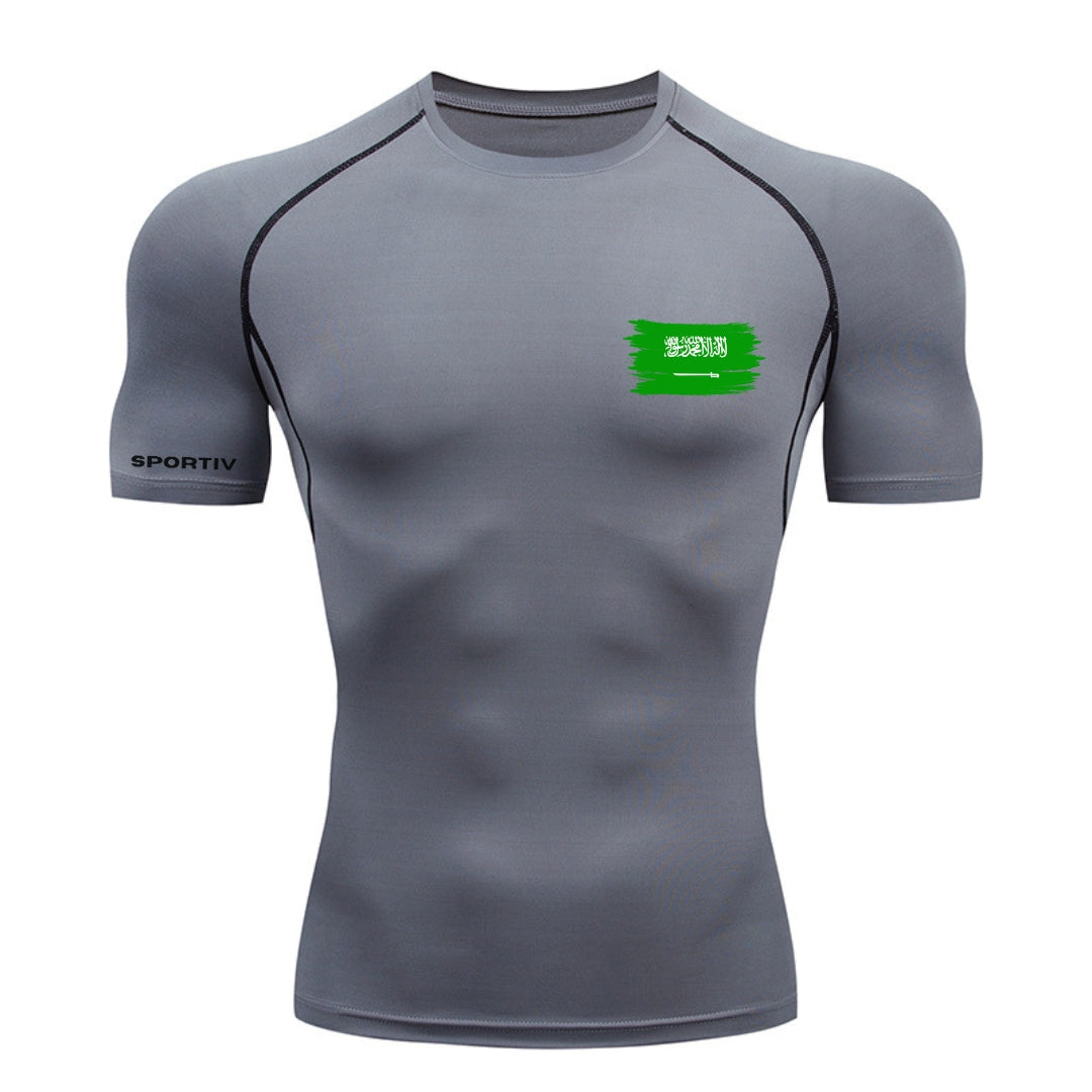 Saudi Arabia Compression Shirt