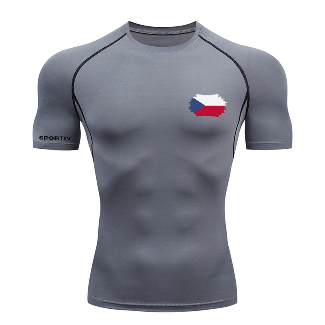 Czechia Compression Shirt