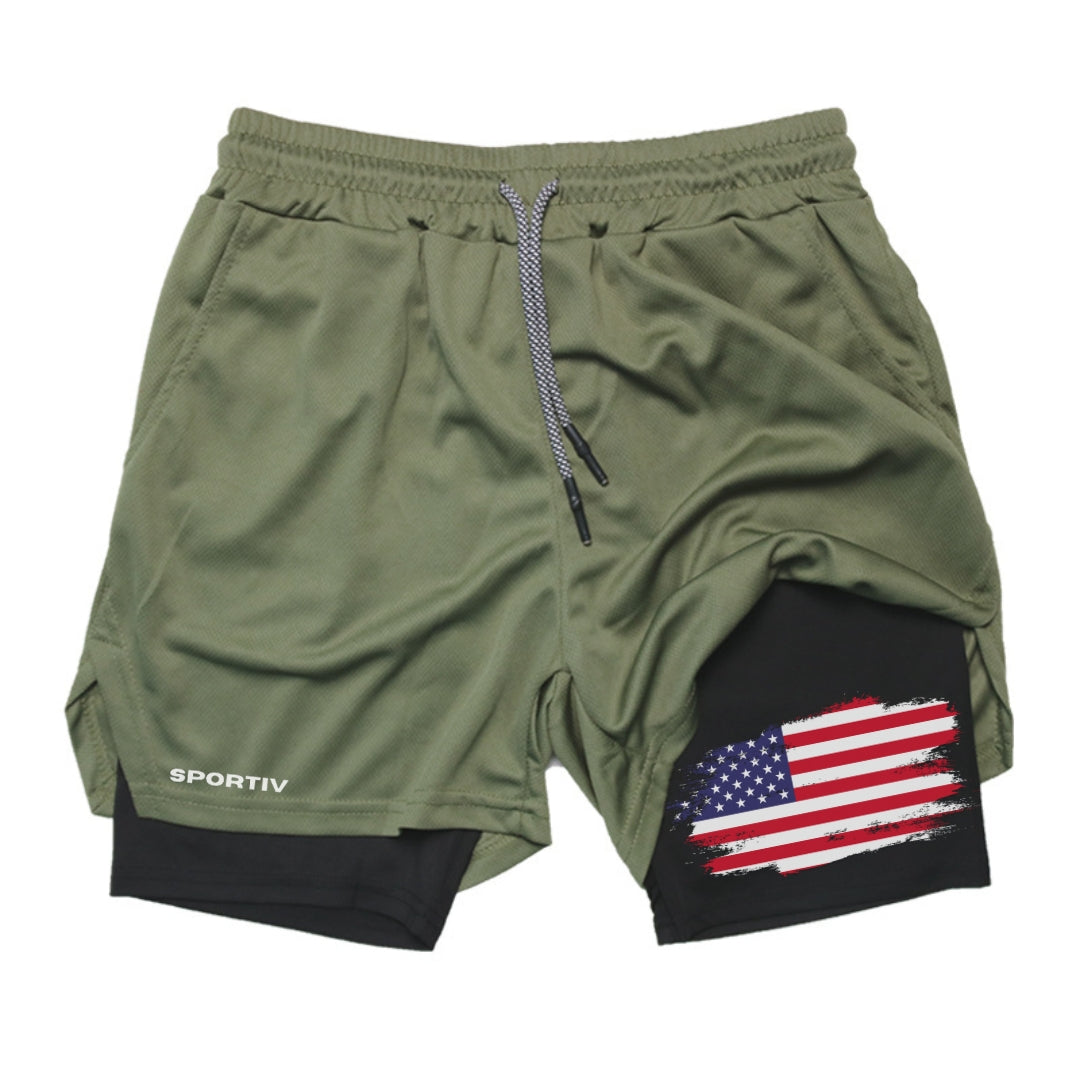 USA Gym Shorts