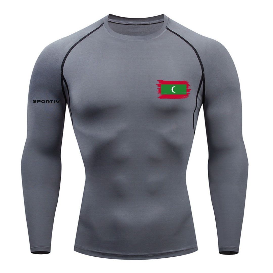 Maldives Compression Long Sleeve