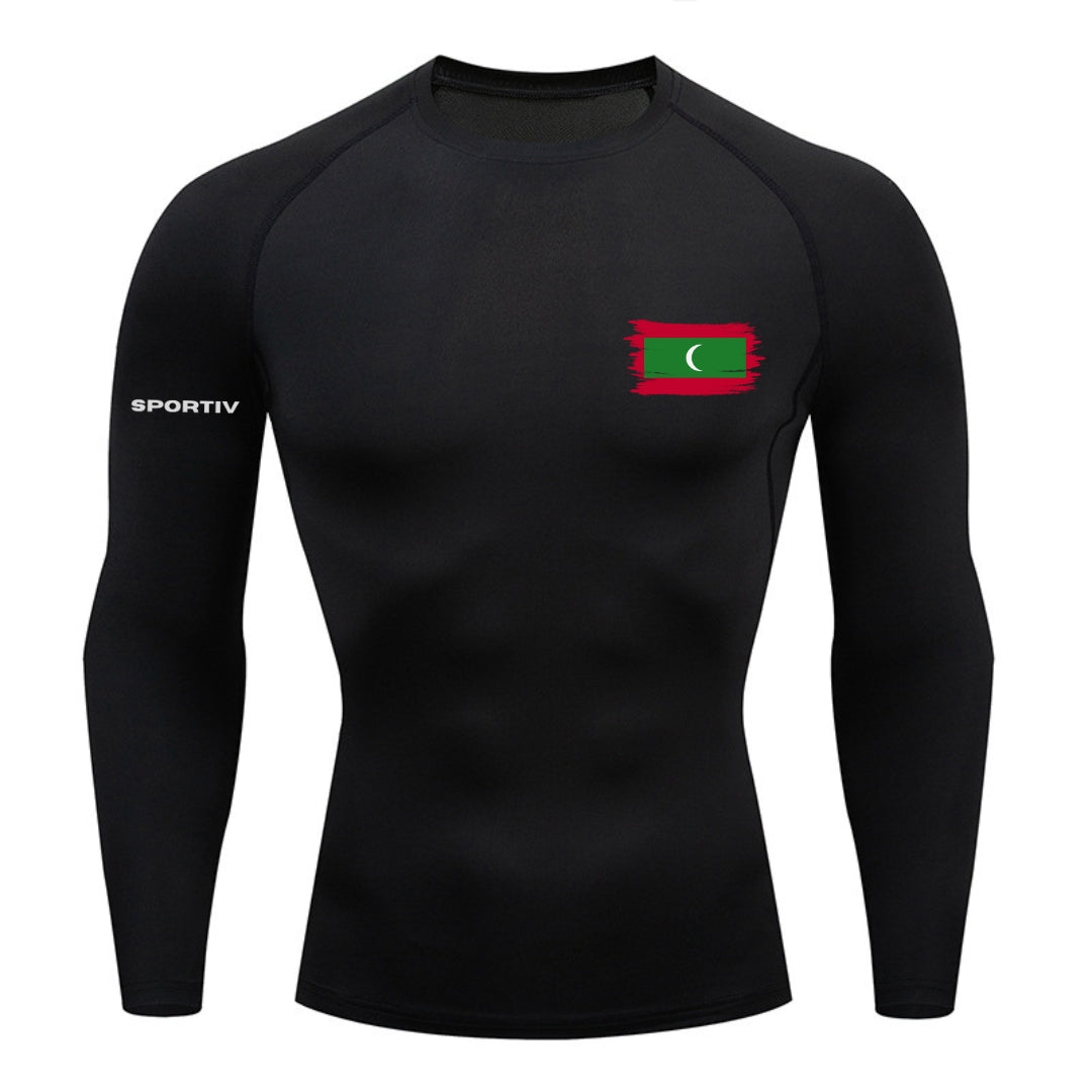 Maldives Compression Long Sleeve