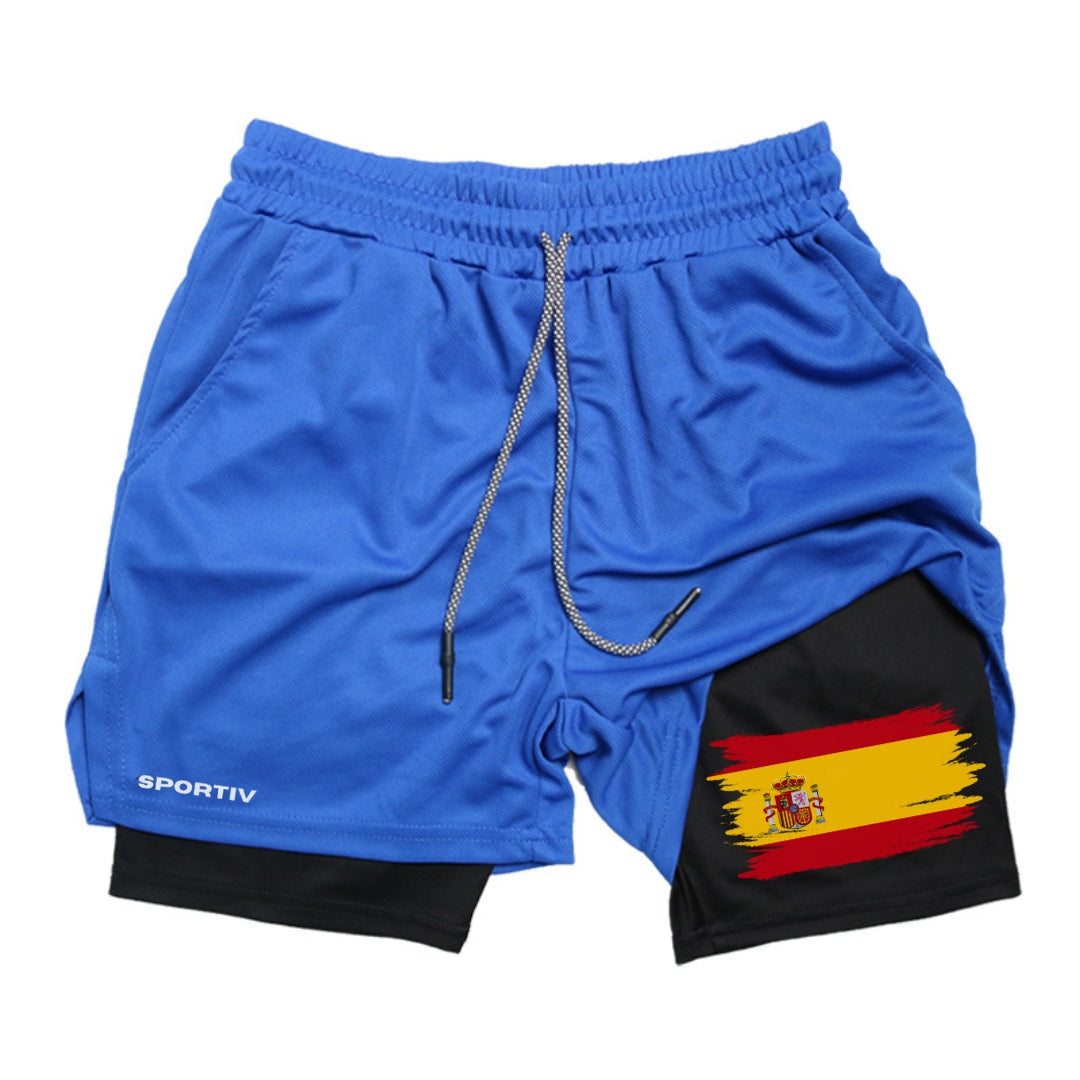 Spain Gym Shorts