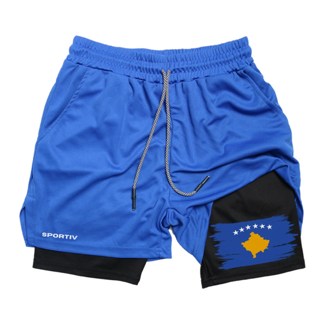 Kosovo Gym Shorts