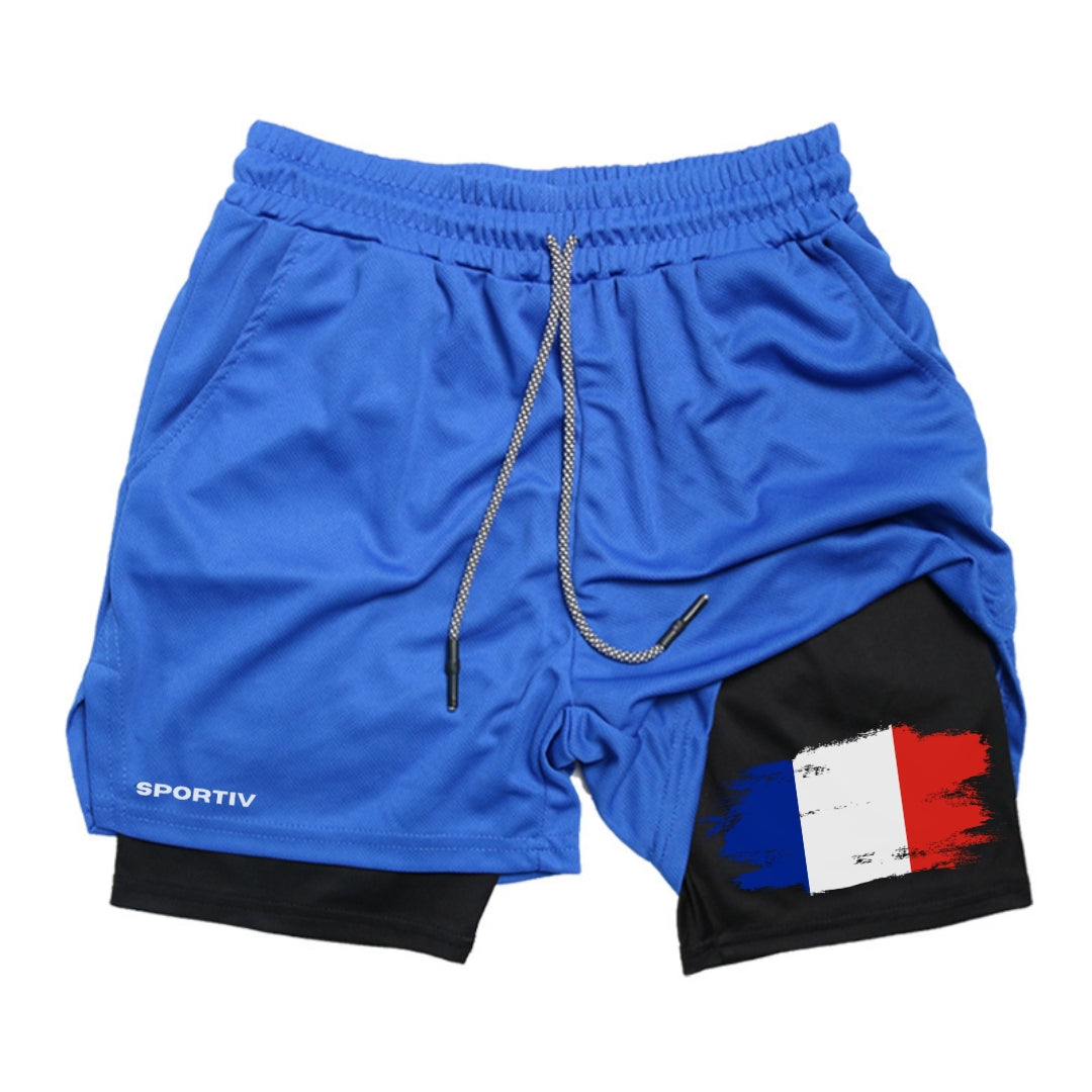 France Gym Shorts