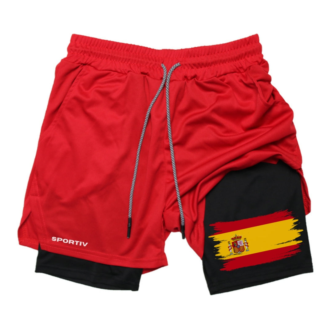 Spain Gym Shorts