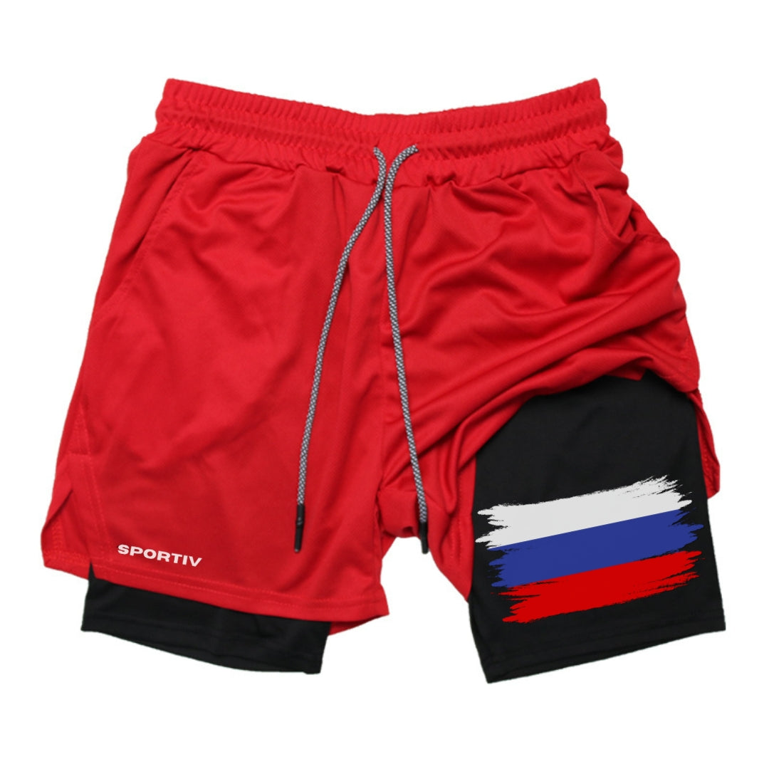 Russia Gym Shorts