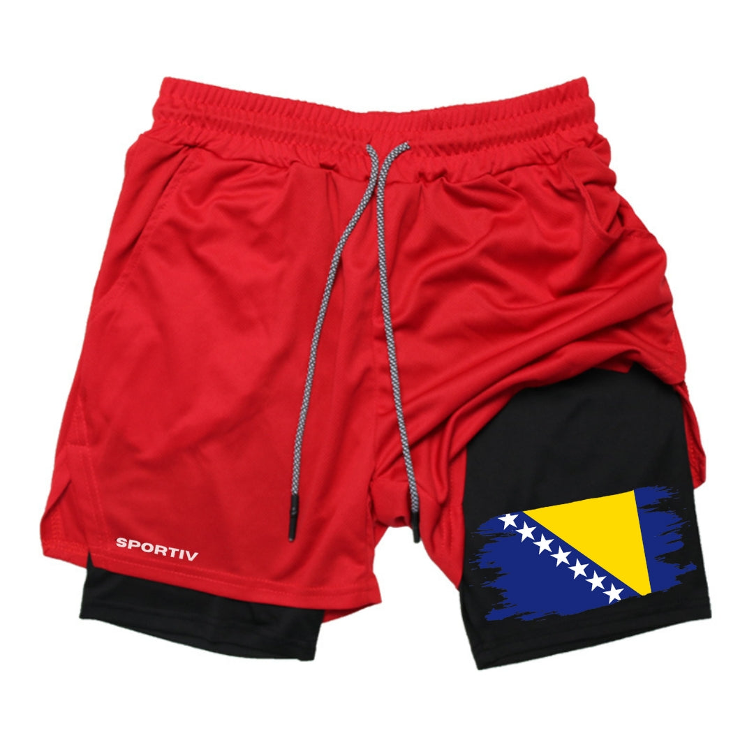 Bosnia Gym Shorts