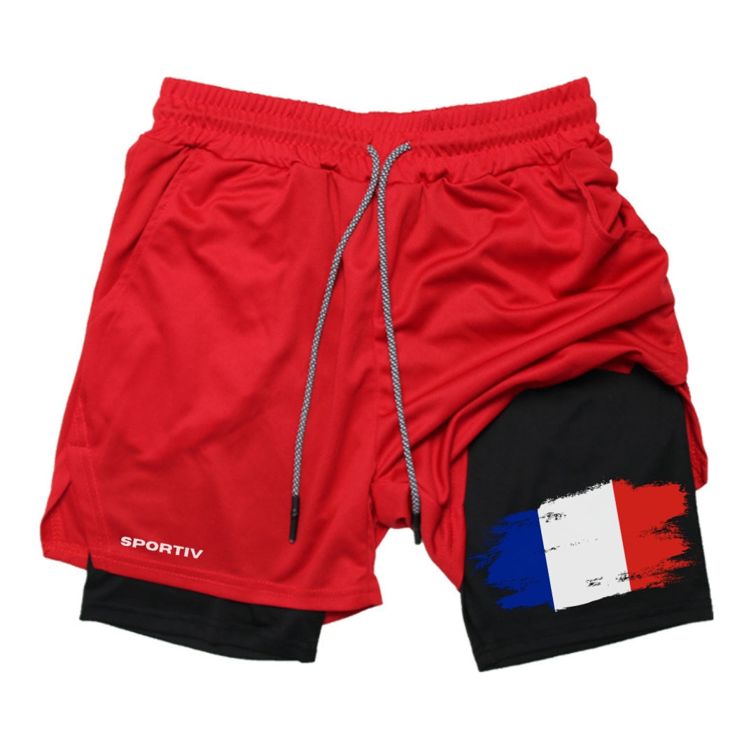 France Gym Shorts