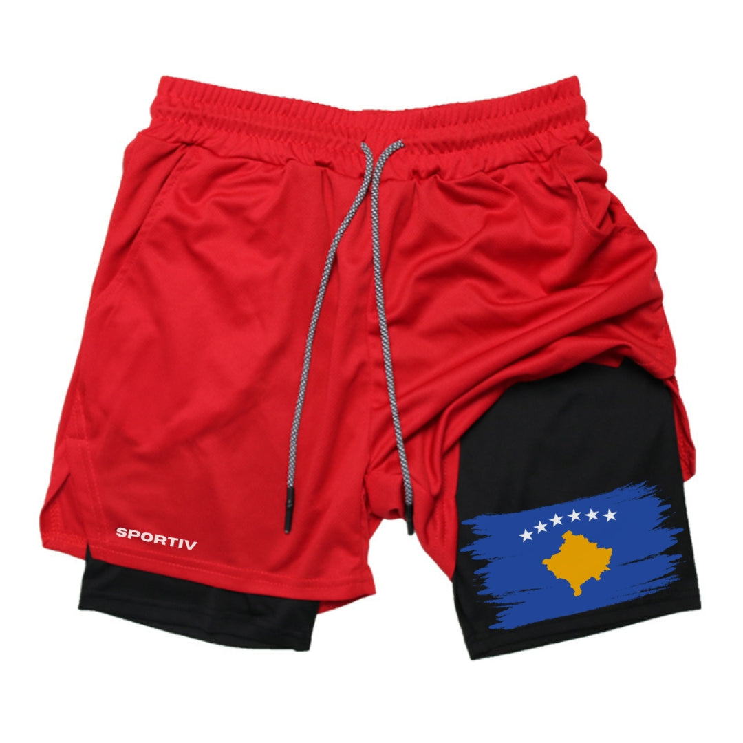 Kosovo Gym Shorts