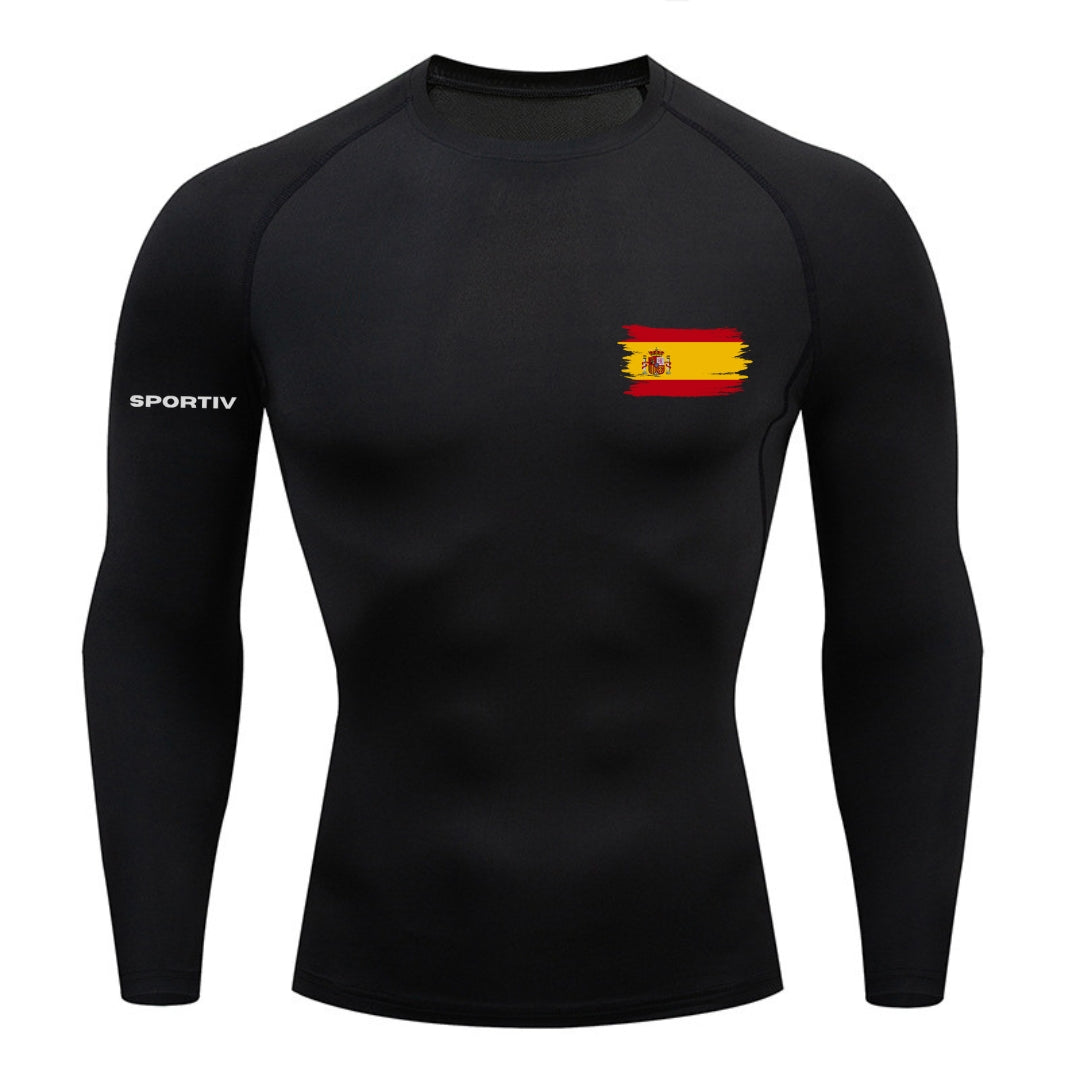 Spain Compression Long Sleeve