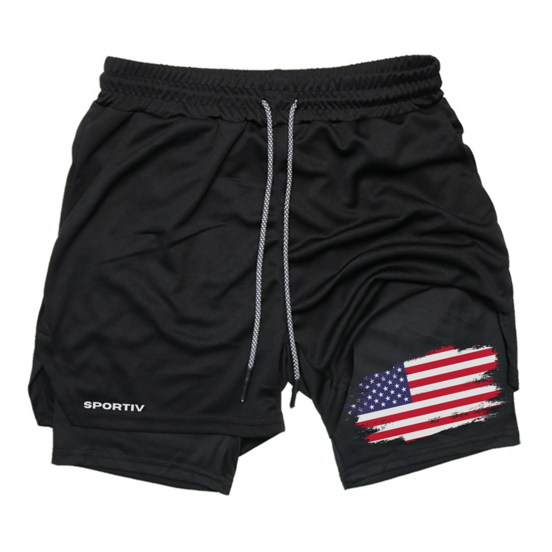 USA Gym Shorts