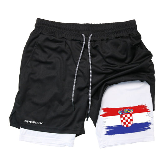 Croatia Gym Shorts