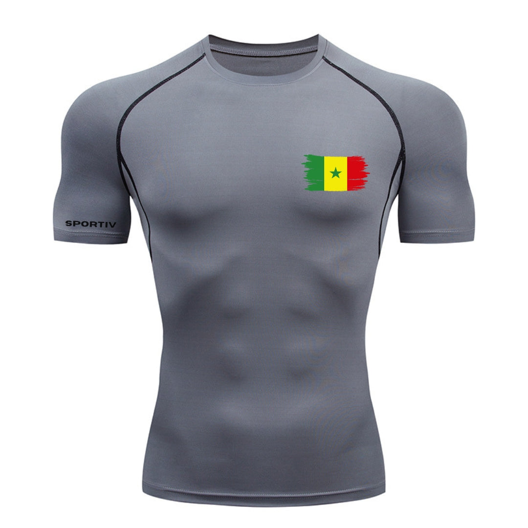 Senegal Compression Shirt