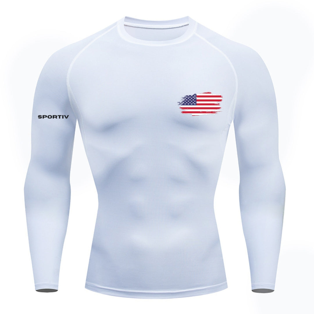 USA Compression Long Sleeve