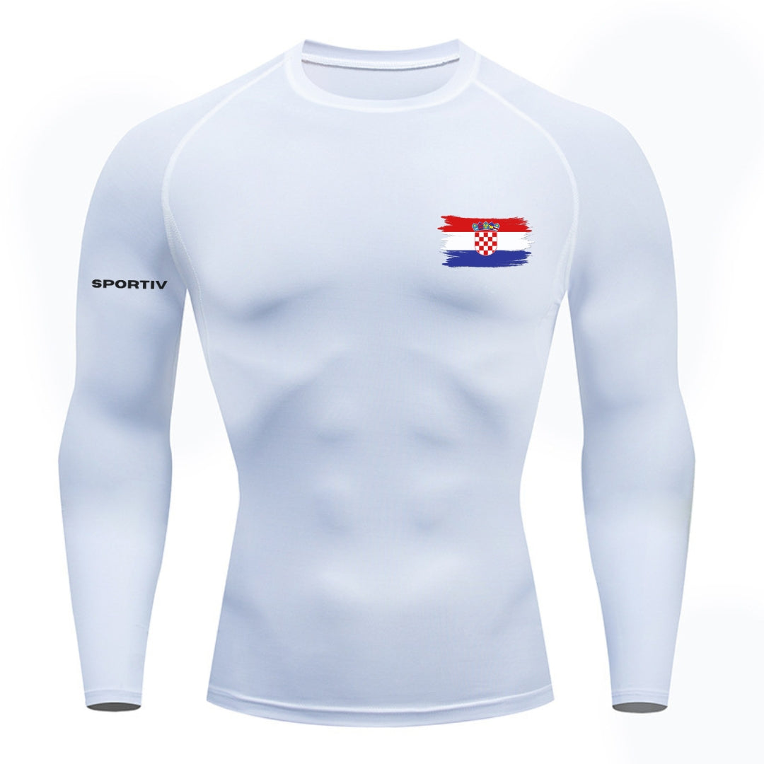 Croatia Compression Long Sleeve