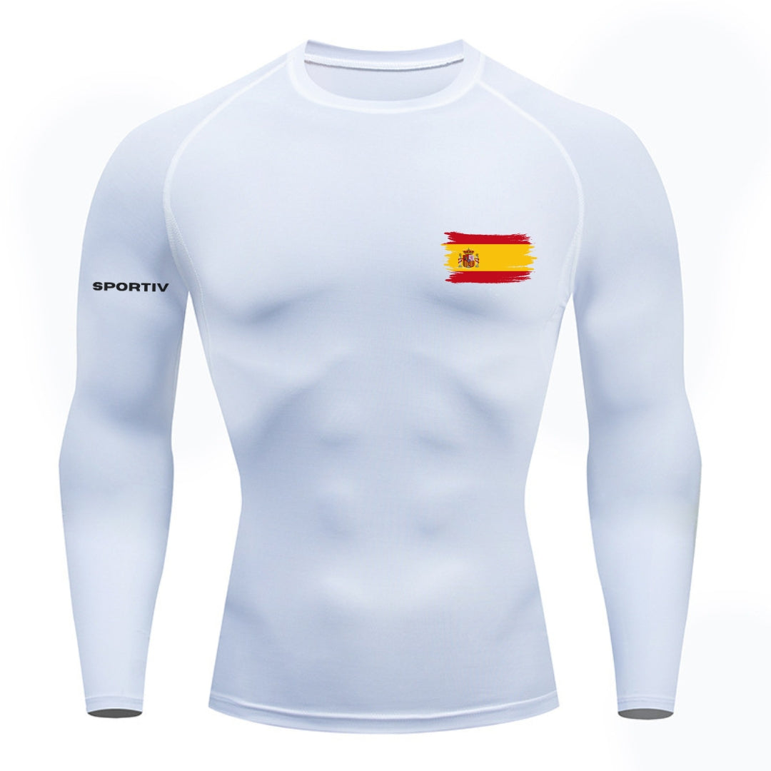 Spain Compression Long Sleeve