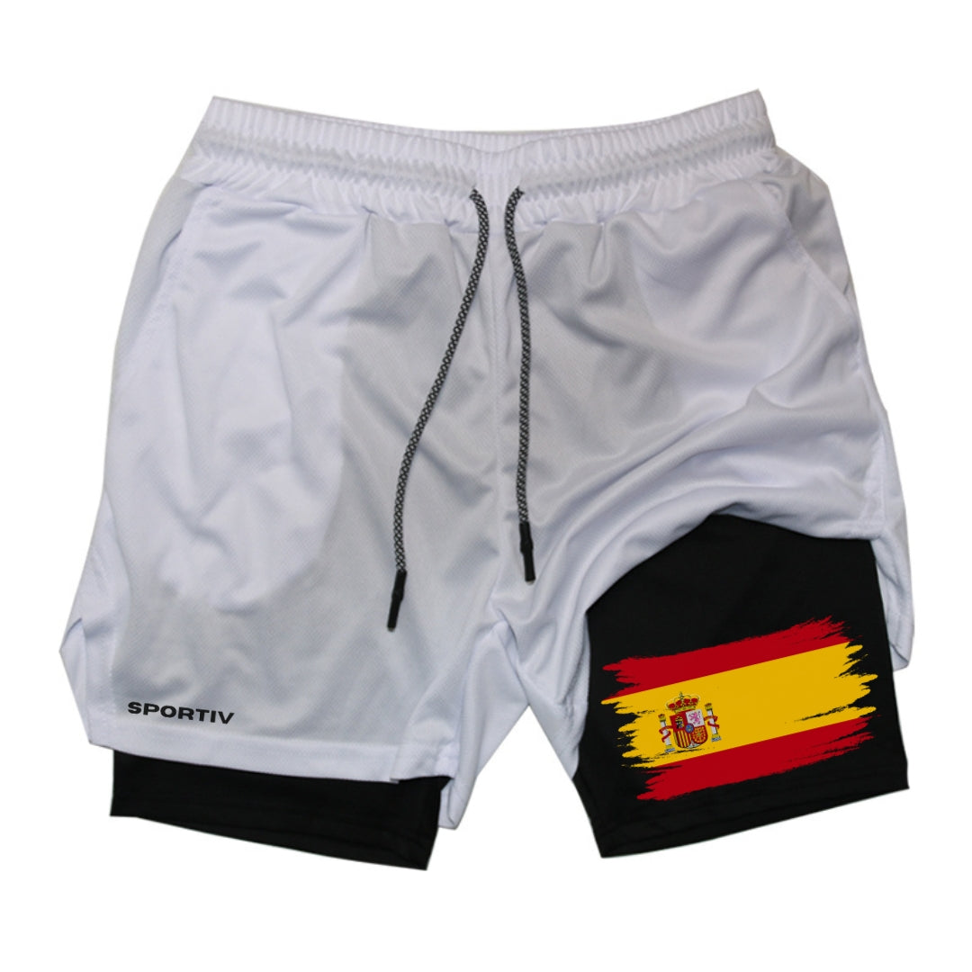 Spain Gym Shorts