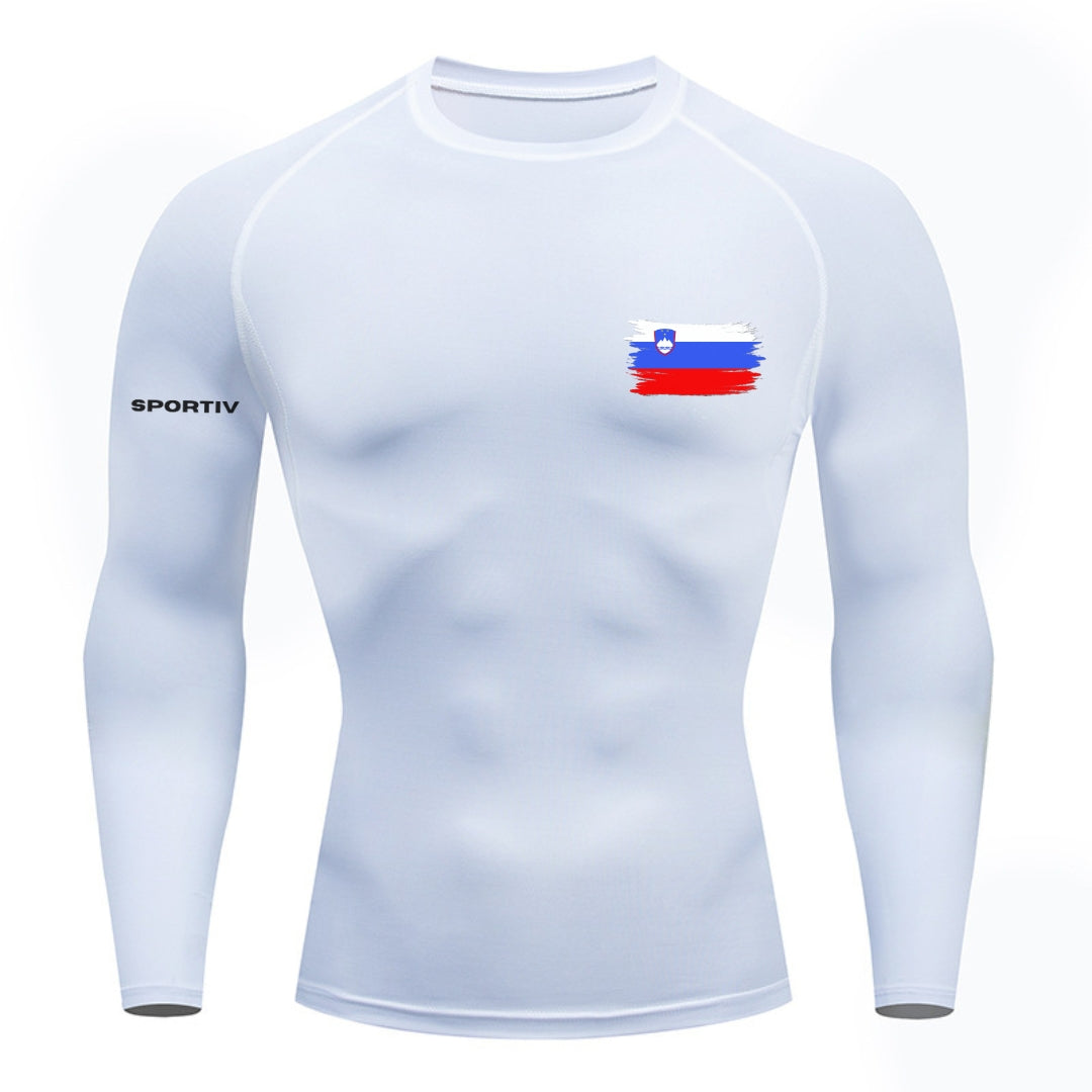 Slovenia Compression Long Sleeve