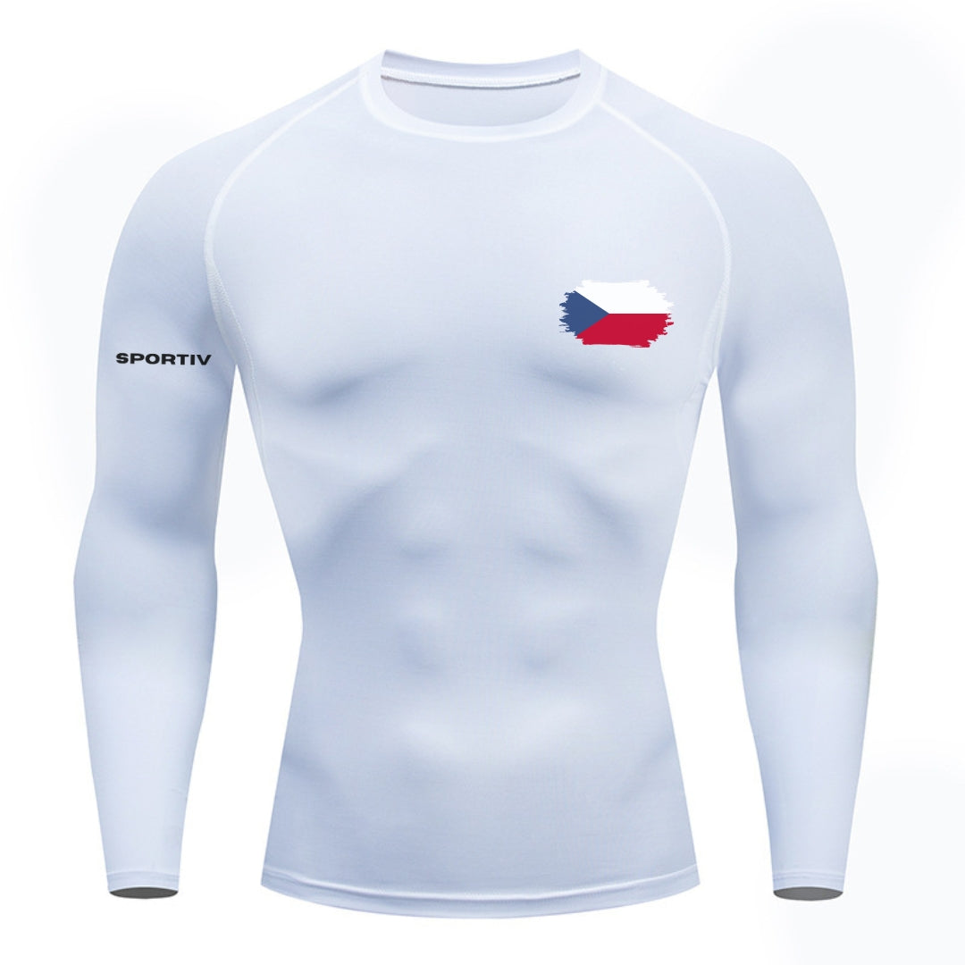 Czechia Compression Long Sleeve