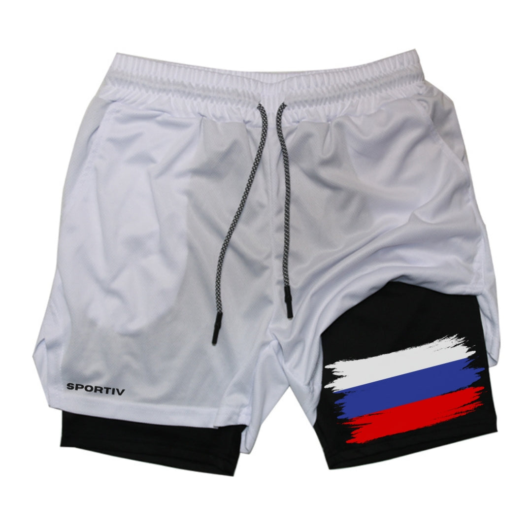 Russia Gym Shorts