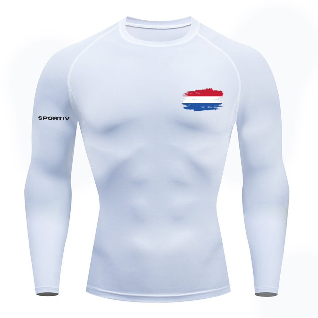 Netherlands Compression Long Sleeve