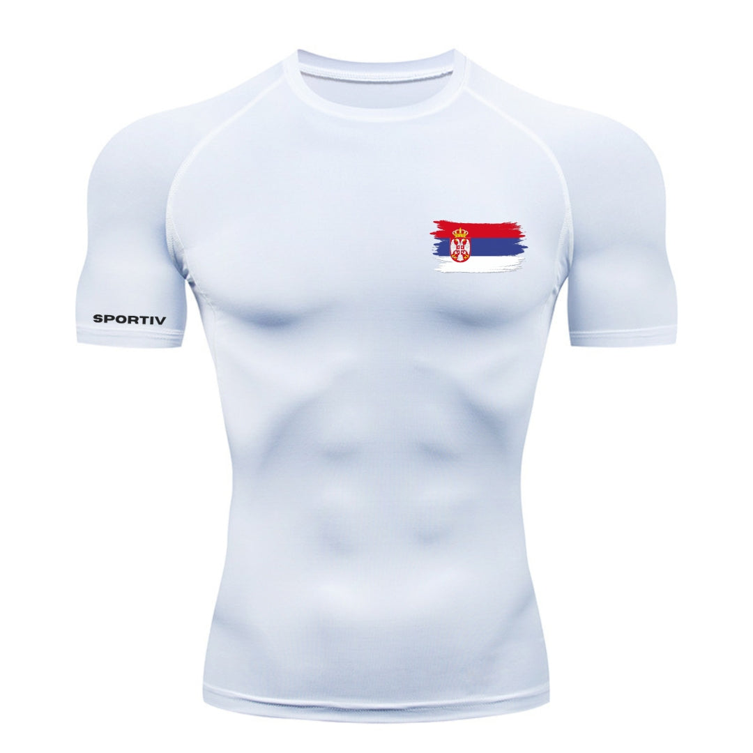 Serbia Compression Shirt