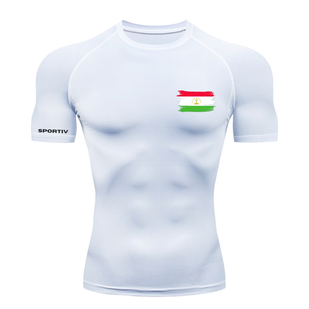 Tajikistan Compression Shirt