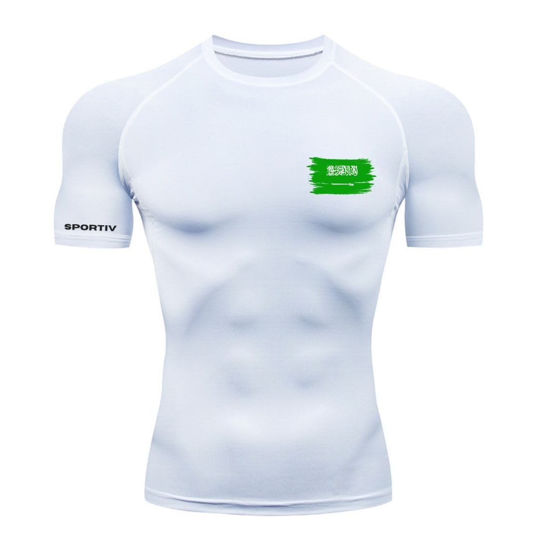 Saudi Arabia Compression Shirt