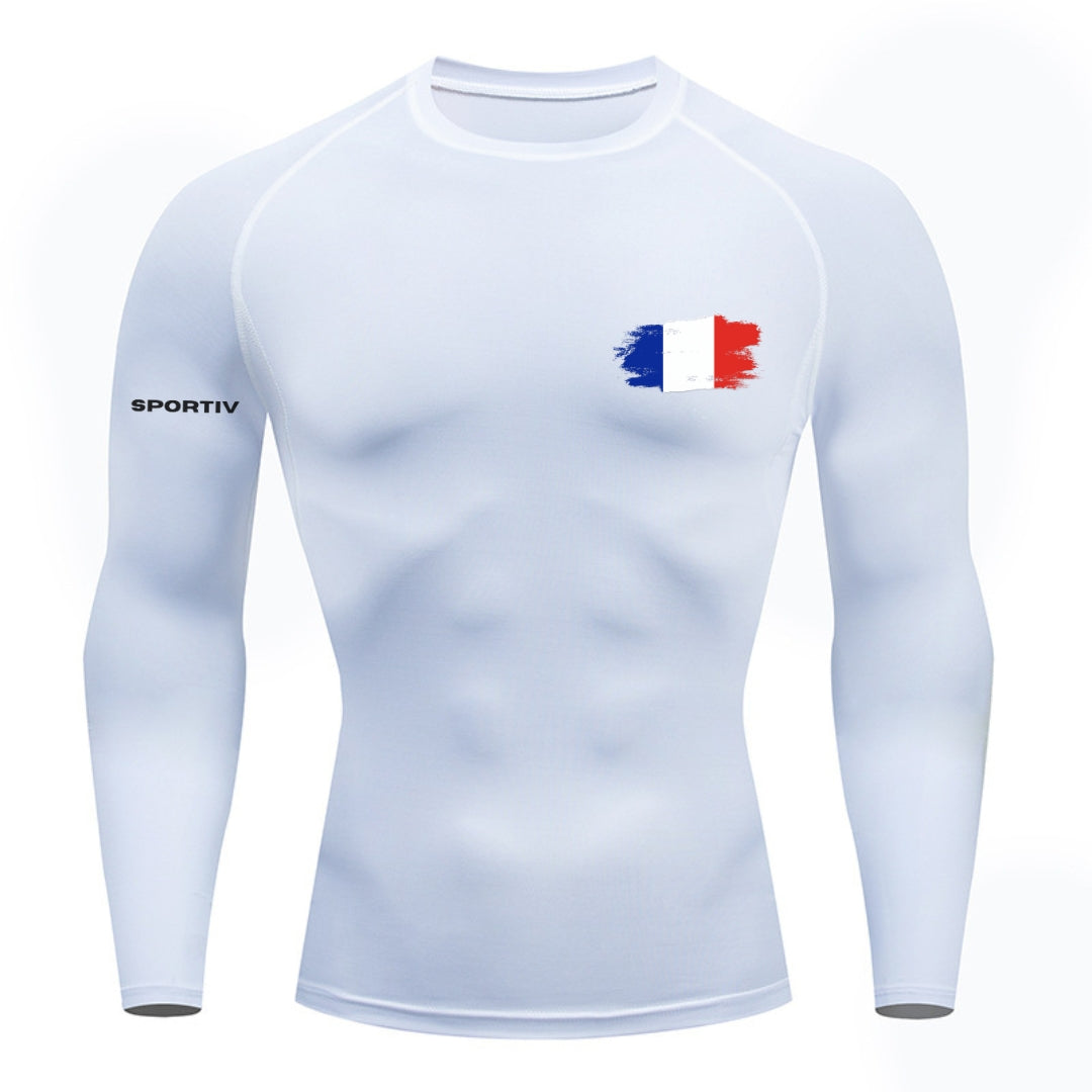 France Compression Long Sleeve