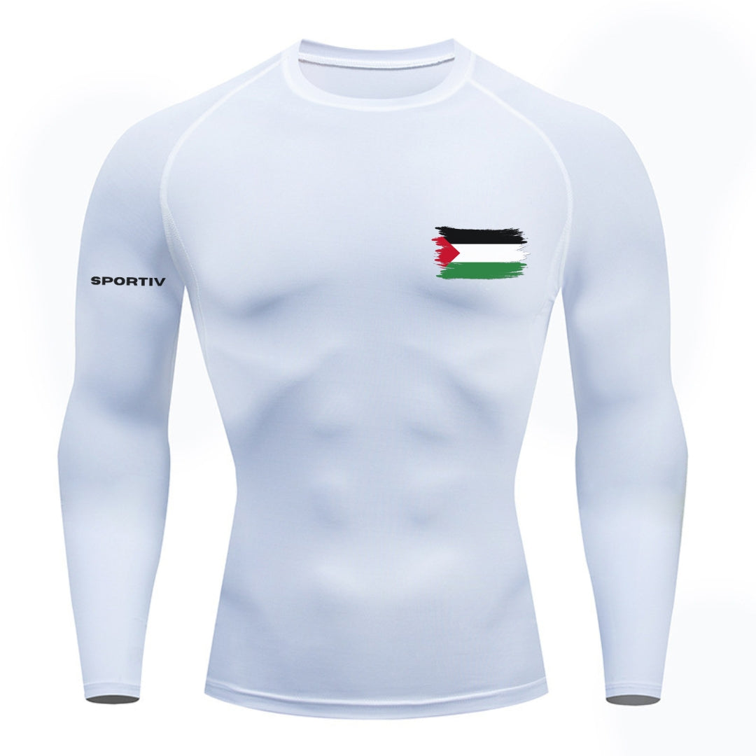 Palestine Compression Long Sleeve